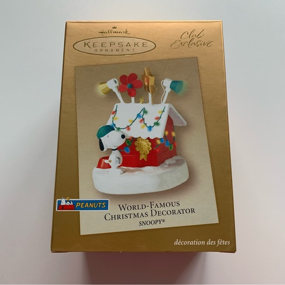 Hallmark Keepsake Snoopy Peanuts Christmas Tree Ornament - Picture 1 of 10